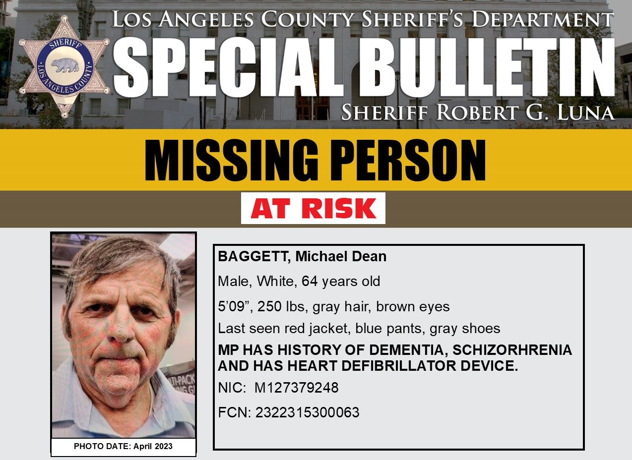 Man With Dementia, Schizophrenia Reported Missing in Lancaster Found - Vimarsana News