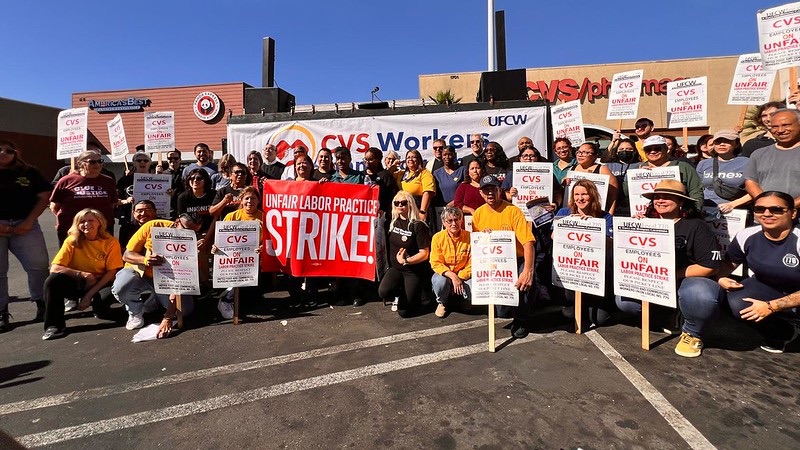 CVS Workers on Picket Lines at Seven Stores in LA, Orange County ...