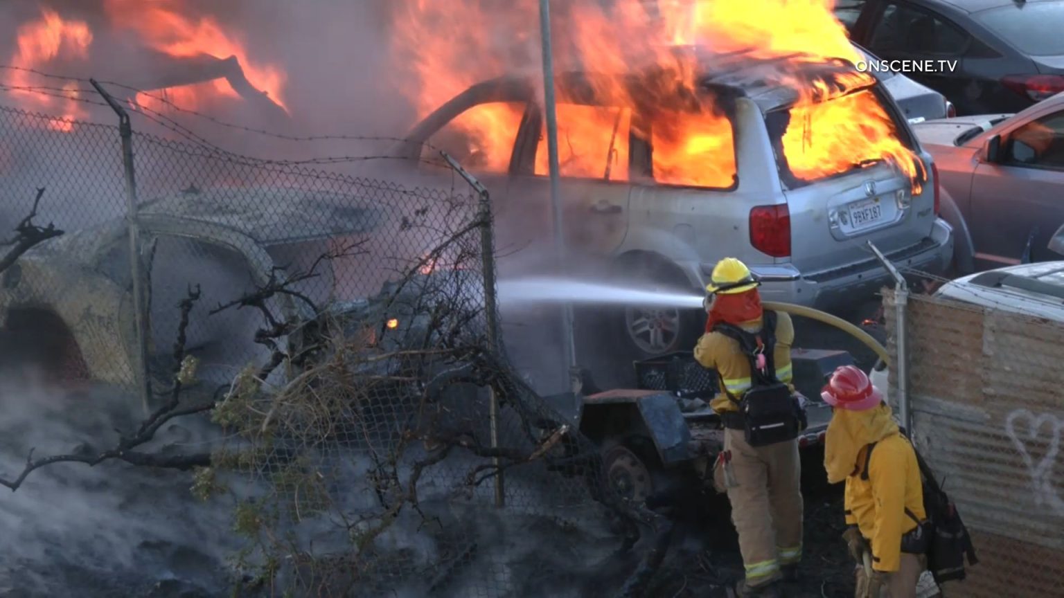 Riverside Homeless Camp Catches Fire in Wilderness Park - MyNewsLA.com