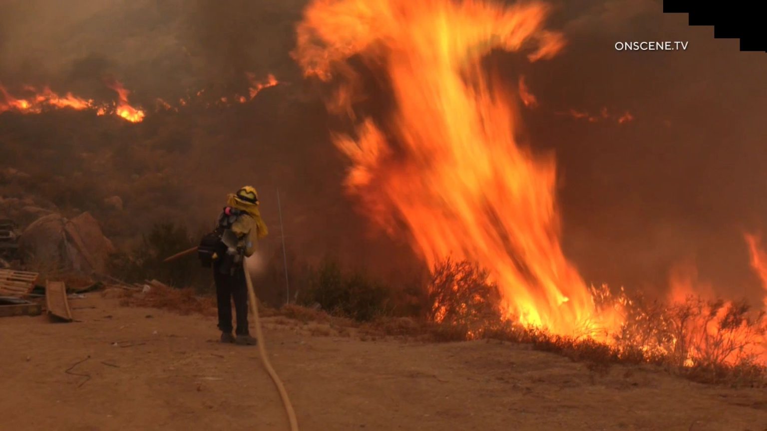 Raging Juniper Fire 30% Contained - MyNewsLA.com