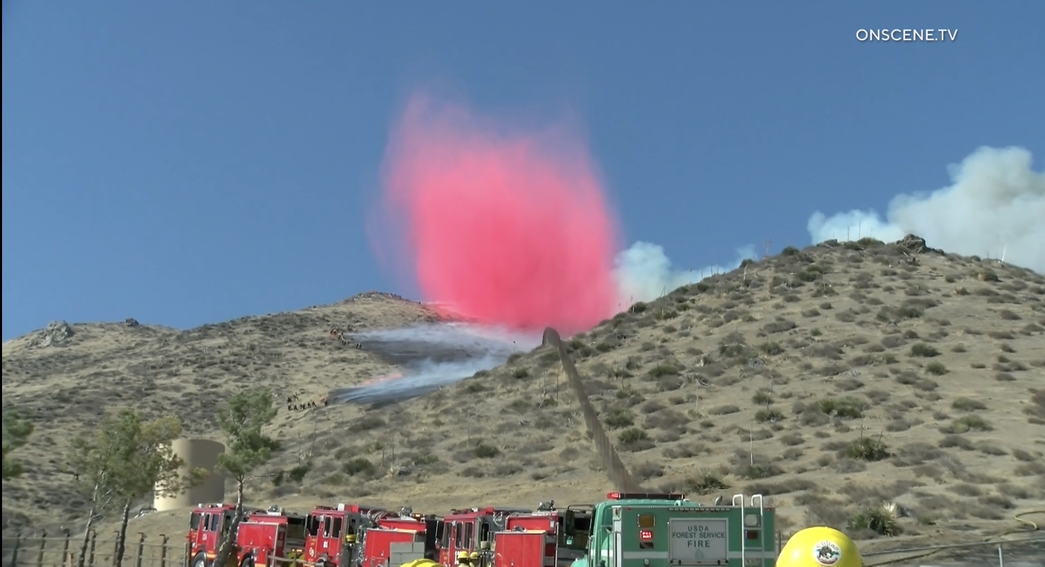 Firefighters Contain 67% of Hawk Fire - MyNewsLA.com