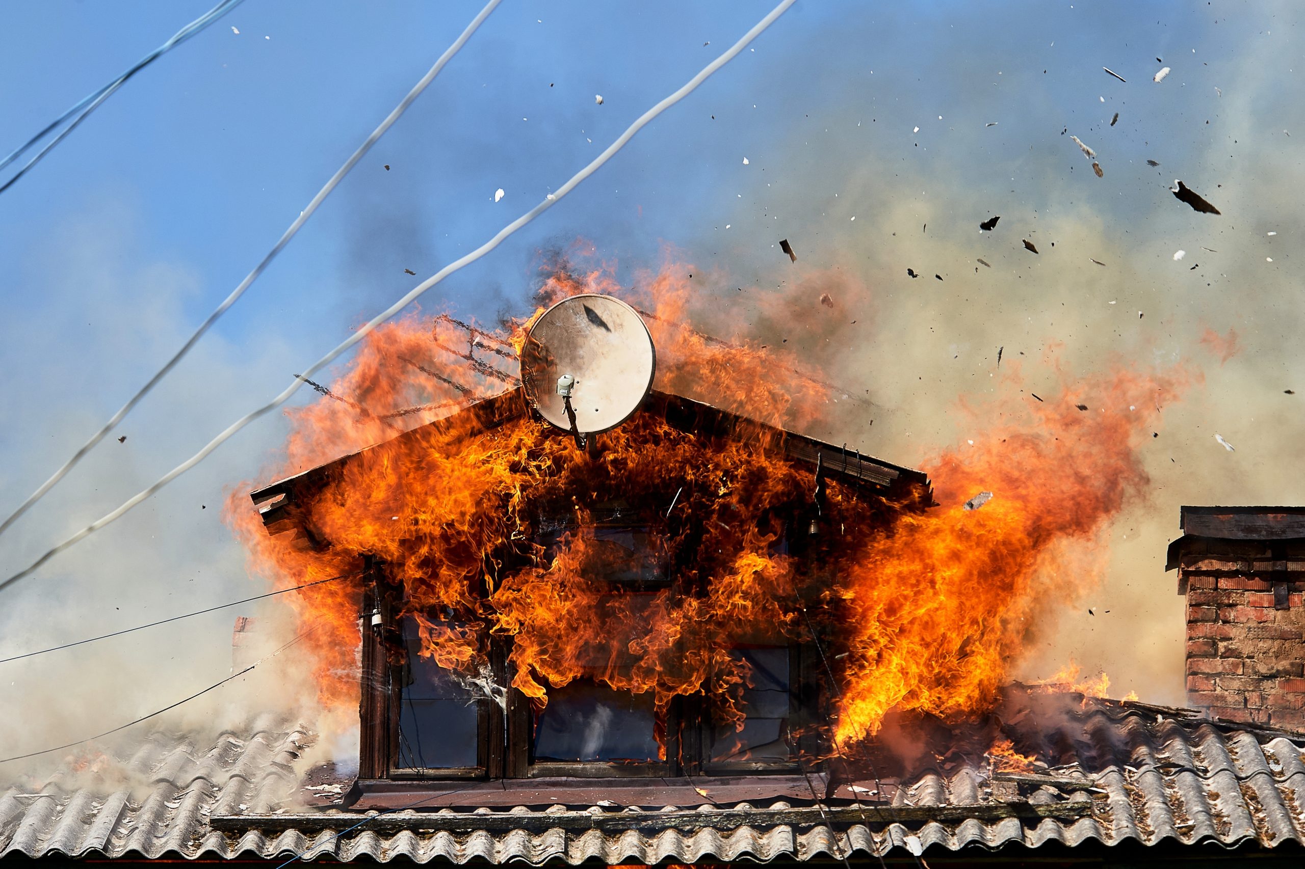 Attic Catches Fire at Indio Residence - MyNewsLA.com