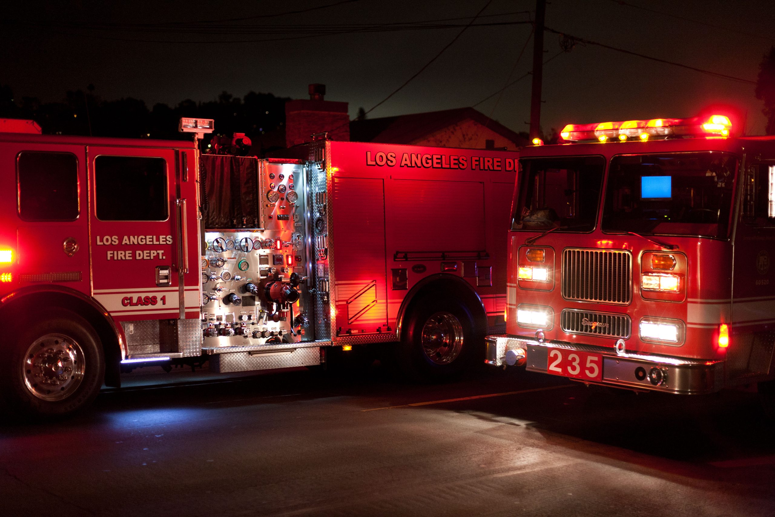 Container on Rail Car Catches Fire Near DTLA - MyNewsLA.com